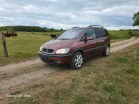 Gebraucht Opel Zafira 125 PS (91 kW) 2001 Rot Van / Kleinbus