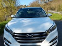 Gebraucht Hyundai Tucson 141 PS (103 kW) 2017 Weiß SUV