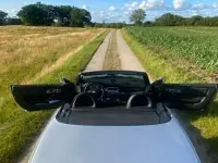 Gebraucht Mercedes SLK200 163 PS (119 kW) 2000 Silber Cabrio