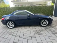 Second-hand Mercedes SLK200 184 CP (135 kW) 2011 Albastru Cabrio