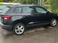 Gebraucht Skoda Karoq 116 PS (85 kW) 2021 Schwarz SUV