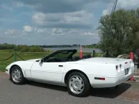 Gebraucht Corvette C4 305 PS (224 kW) 1992 Weiß Cabrio