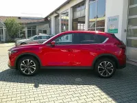 Gebraucht Mazda CX-5 Ad'Vantage 165 PS (121 kW) 2022 Magmarot metallic SUV