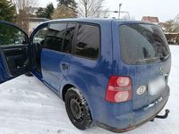 Gebraucht VW Touran 104 PS (76 kW) 2008 Blau Van / Kleinbus