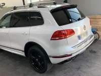 Gebraucht VW Touareg R-line 258 PS (189 kW) 2017 Weiß SUV