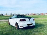 Gebraucht VW Golf Cabriolet R 265 PS (194 kW) 2013 Weiß Cabrio