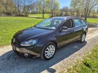 Gebraucht VW Golf VII Trendline 105 PS (77 kW) 2013 Schwarz Kombi
