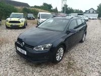 Gebraucht VW Golf VII Trendline 110 PS (80 kW) 2014 Blau Kombi