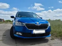 Gebraucht Skoda Fabia Ambition 95 PS (69 kW) 2021 Blau Kleinwagen
