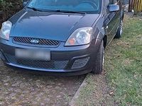Gebraucht Ford Fiesta 69 PS (50 kW) 2008 Blau Kleinwagen