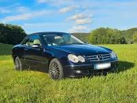 Gebraucht Mercedes CLK350 272 PS (200 kW) 2005 Blau Cabrio