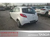 Gebraucht Mazda 2 Active 75 PS (55 kW) 2011 Arachneweiß metallic Kleinwagen