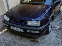 Second-hand VW Golf 90 CP (66 kW) 1994 Albastru Cabrio