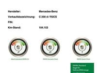 Gebraucht Mercedes C200 Avantgarde 184 PS (135 kW) 2022 Obsidianschwarz Kombi