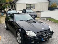 Gebraucht Mercedes SLK320 218 PS (160 kW) 2000 Schwarz Cabrio