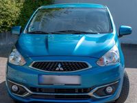 Gebraucht Mitsubishi Space Star Edition+ 80 PS (58 kW) 2016 Blau Kleinwagen