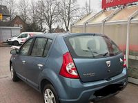 Gebraucht Dacia Sandero 86 PS (63 kW) 2009 Blau Kleinwagen