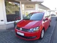 Gebraucht VW Sharan Highline 150 PS (110 kW) 2019 Rot Van / Kleinbus