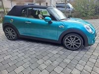 Gebraucht Mini Cooper S Cabriolet 192 PS (141 kW) 2018 Caribbean aqua metallic Cabrio