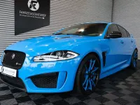 Gebraucht Jaguar XFR-S R 551 PS (405 kW) 2014 French racing blue Limousine