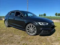 Gebraucht Audi A3 S-Line 150 PS (110 kW) 2019 Schwarz Limousine