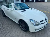 Gebraucht Mercedes SLK300 231 PS (169 kW) 2009 Weiß Cabrio