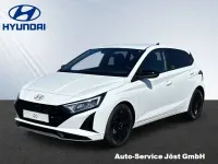 Neu Hyundai i20 Blackline 90 PS (66 kW) 2026 Weiss Kleinwagen