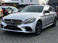 gebraucht Mercedes C220 d T AMG Night Edition 9G LED+KAM+SHZ+PDC+