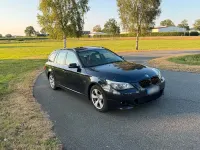 Gebraucht BMW 525 M Sport 197 PS (144 kW) 2008 Blau Kombi