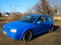 Gebraucht VW Golf IV 75 PS (55 kW) 1999 Blau Kleinwagen