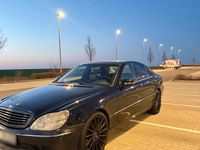 Gebraucht Mercedes S320 224 PS (164 kW) 2000 Schwarz Limousine