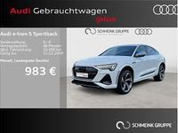 Gebraucht Audi e-tron Ambiente 369 kW (503 PS) 2022 Weiß (gletscherweiß metallic) SUV