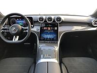 Gebraucht Mercedes C220 AMG line 197 PS (144 kW) 2026 Metalliclack obsidianschwarz Kombi