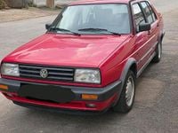 Second-hand VW Jetta 70 CP (51 kW) 1990 Roșu Berlinǎ