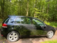 Gebraucht VW Golf VI Style 105 PS (77 kW) 2011 Schwarz Kleinwagen