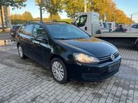 Gebraucht VW Golf VI Trendline 105 PS (77 kW) 2011 Schwarz Kleinwagen