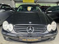 Gebraucht Mercedes CLK240 170 PS (125 kW) 2003 Obsidianschwarz  metalliclack Cabrio