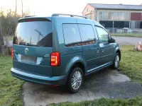 Gebraucht VW Caddy Comfortline 102 PS (75 kW) 2015 Grün Van / Kleinbus
