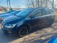 Second-hand VW Sharan 150 CP (110 kW) 2014 Albastru Monovolum