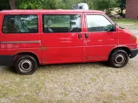 Gebraucht VW T4 88 PS (64 kW) 2003 Rot Van
