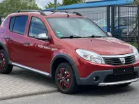 Gebraucht Dacia Sandero Stepway 68 PS (50 kW) 2010 Rot Kleinwagen