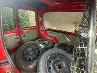 Gebraucht Renault Kangoo 65 PS (47 kW) 2003 Rot Van / Kleinbus