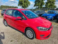 Gebraucht VW Golf Sportsvan Trendline 86 PS (63 kW) 2016 Rot Van / Kleinbus