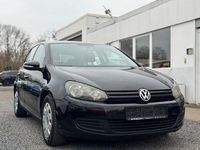 Gebraucht VW Golf VI Trendline 105 PS (77 kW) 2010 Schwarz Kleinwagen
