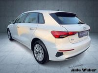 Gebraucht Audi A3 Sportback e-tron Advanced 150 PS (110 kW) 2022 Weiß Kleinwagen