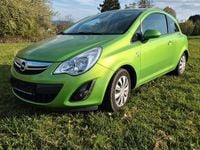 Gebraucht Opel Corsa 65 PS (47 kW) 2012 Grün Kleinwagen