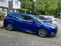 Gebraucht Ford Focus ST-Line 125 PS (91 kW) 2016 Blau Kombi