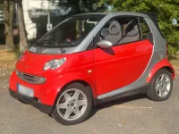 Gebraucht Smart ForTwo Cabrio 57 PS (41 kW) 2003 Rot Cabrio