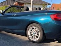 Second-hand BMW 220 Advantage 184 CP (135 kW) 2017 Albastru Cabrio