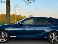 Second-hand BMW 116 116 CP (85 kW) 2018 Albastru Hatchback